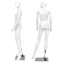 5.8 ft Full Body Female Mannequin Egghead Manikin with Metal Stand by LJGDeals