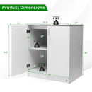 Storage Sideboard Cabinet with Doors and Shelves by LJGDeals