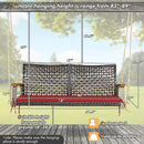 2-Person Rattan Hanging Porch Swing Chair by LJGDeals