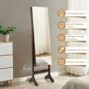 Standing Jewelry Cabinet with Full Length Mirror by LJGDeals