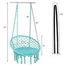 Cushioned Hammock Swing Chair with Hanging Kit by LJGDeals