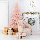 6/7 Feet Artificial Christmas Tree Hinged Full Fir Tree by LJGDeals