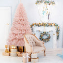 6/7 Feet Artificial Christmas Tree Hinged Full Fir Tree by LJGDeals