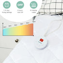 Auto Shut Off Heated Electric Mattress Pad with Dual Controller-Queen Size by LJGDeals