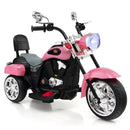6V Powered Toddler 3-Wheel Motorbike Ride On Toy with Horn and Headlight-Black and White by LJGDeals