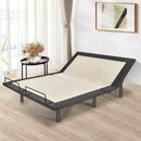Queen Size Adjustable Bed Base Electric Bed Frame with Massage Modes by DirectDeals
