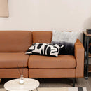 Modular L-shaped Sectional Sofa with Reversible Ottoman and 2 USB Ports by LJGDeals