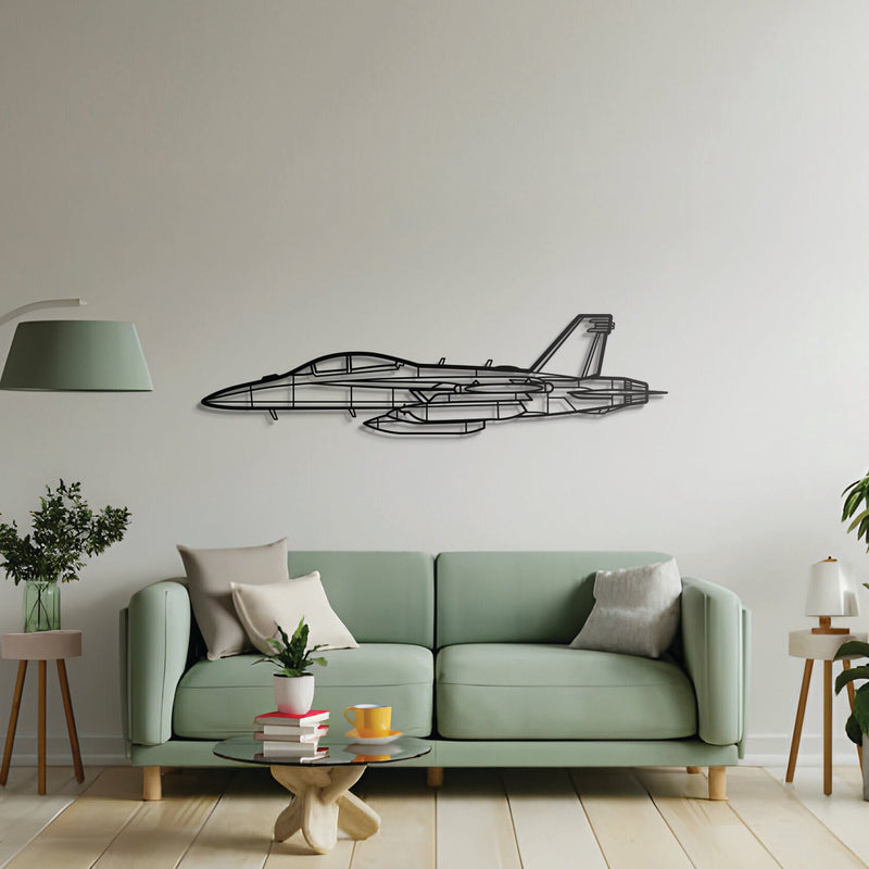 EA-18G Metal Aircraft Wall Art - NCP0275