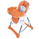 Portable Folding Baby High Chair Toddler Feeding Seat-orange by LJGDeals