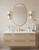 Oval Mirror - Brass Oval Wall Mirror