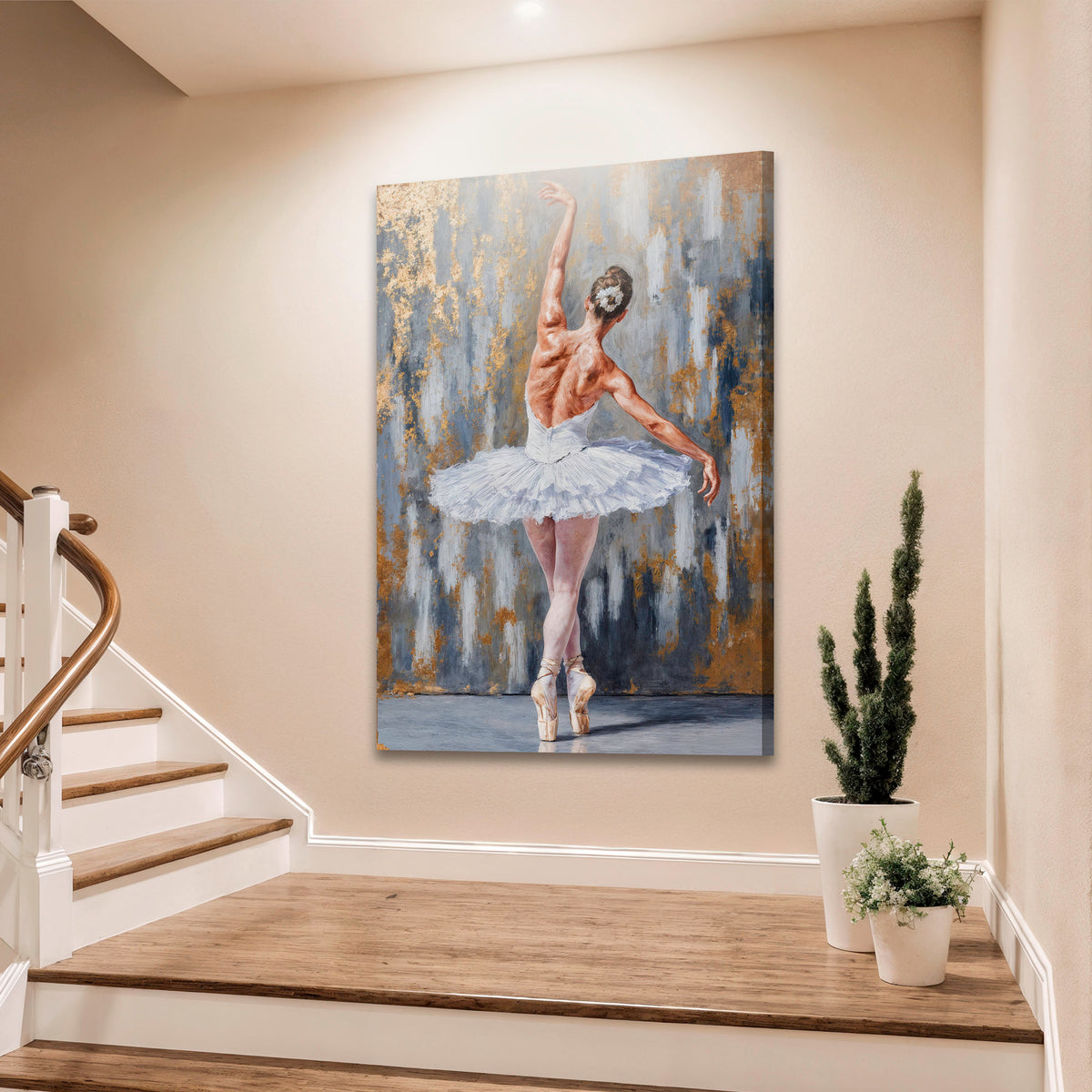 Modern Ballet Elegance Wall Art, photo 4 of 10