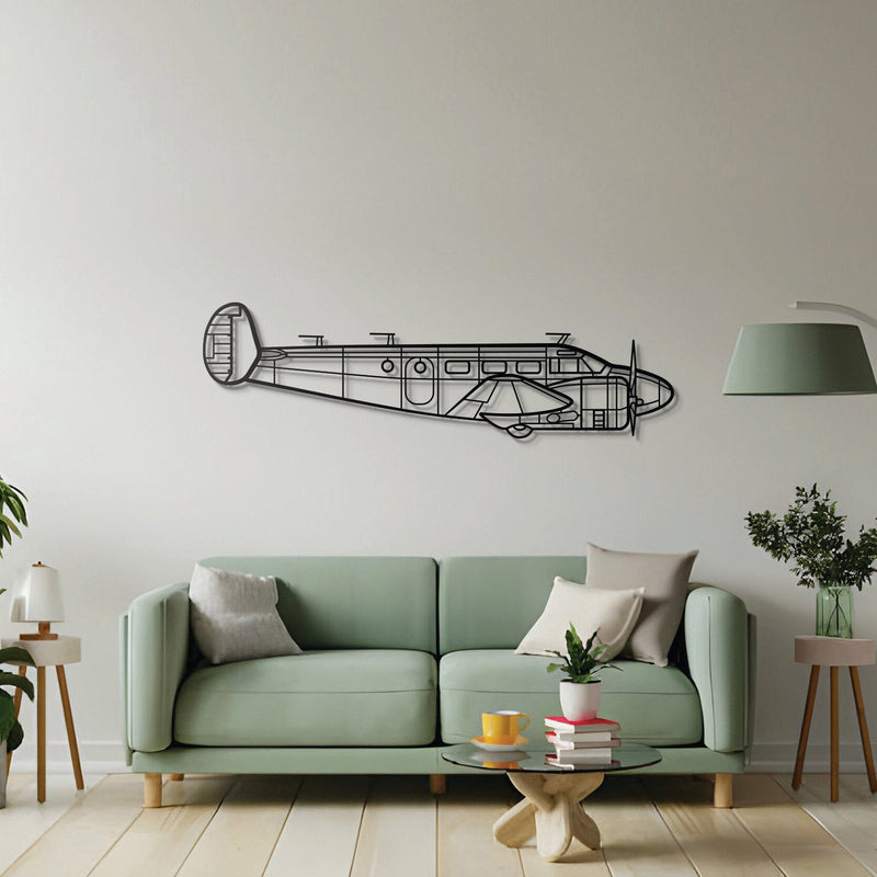 C45-H Expeditor Metal Aircraft Wall Art - NCP0314