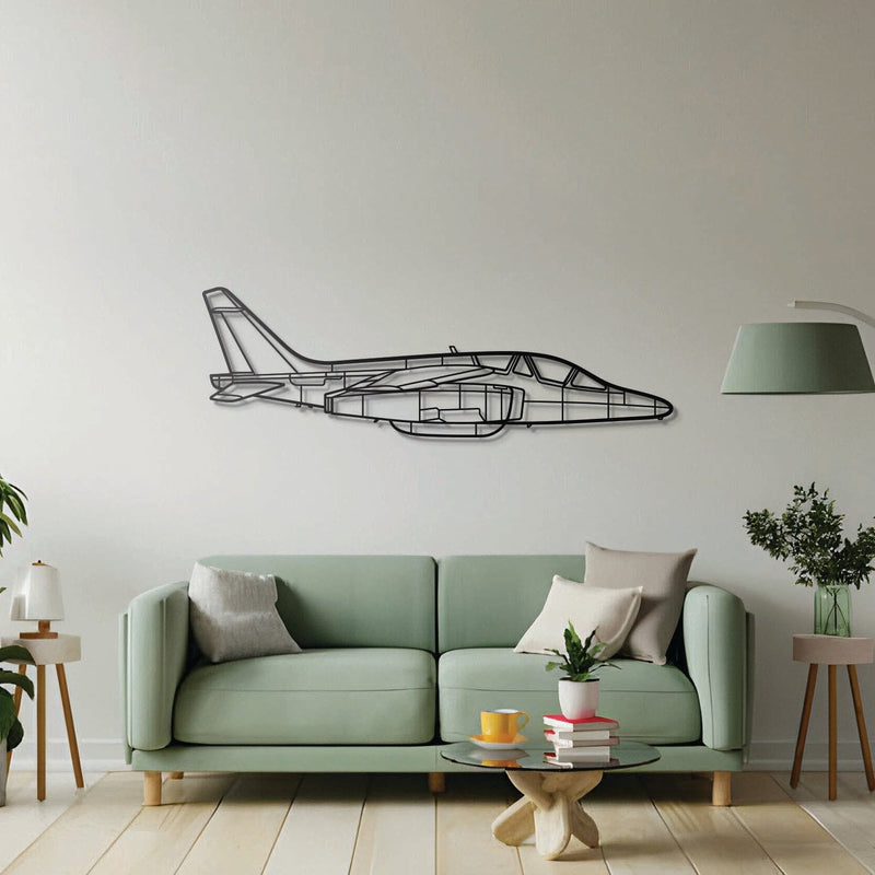 Alpha Jet Metal Aircraft Wall Art - NCP0410