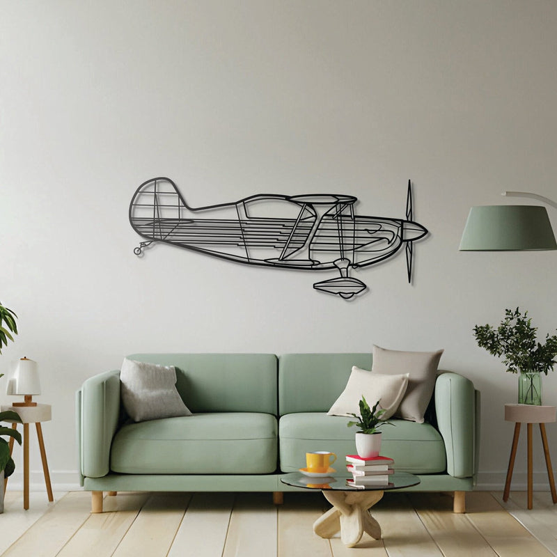 Eagle II Metal Aircraft Wall Art - NCP0174