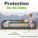 Full-Size Montessori Floor Bed with Strong Slatted Frame by Ocodile.com