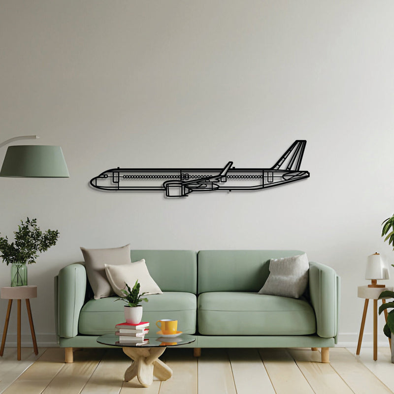 A321-251NX Metal Aircraft Wall Art - NCP0513