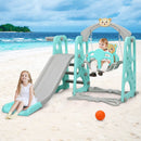 3 in 1 Toddler Climber and Swing Set Slide Playset by LJGDeals