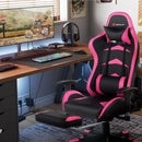 Massage Gaming Chair with Footrest by LJGDeals