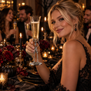Skeleton Champagne Flute Glass | Single | 7.5oz