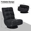5-Position Folding Floor Gaming Chair by LJGDeals