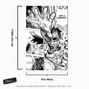 Midoriya Manga Panels Wallpaper Mural.