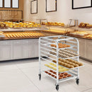 10 Sheets Aluminum Rolling Bakery Pan Rack by LJGDeals