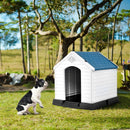 Indoor/Outdoor Waterproof Plastic Dog House Pet Puppy Shelter by LJGDeals