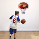 Wall Mounted Fan Backboard with Basketball Hoop and 2 Nets by LJGDeals