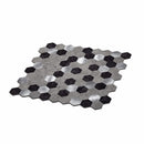 Silver 11x11 Honed Hexagon PVC Peel & Stick Tile (10 pack, 8.79 sq ft/case) - Sample