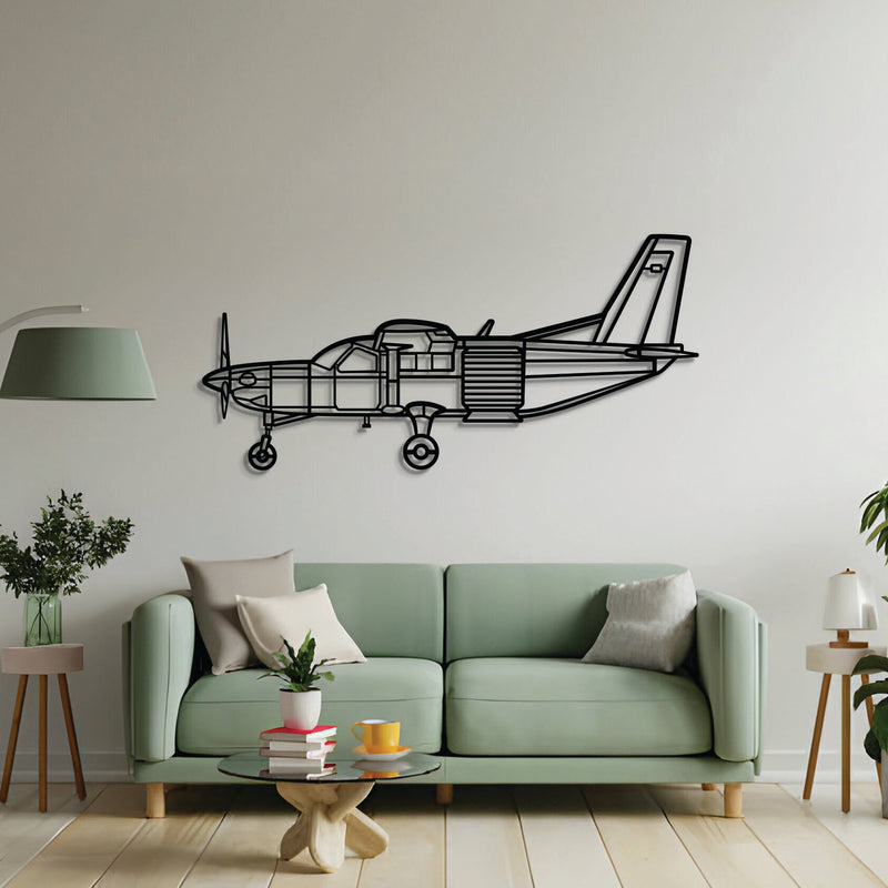 Kodiak 100 Metal Aircraft Wall Art - NCP0575