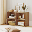 2-Cube Bookcase Floor Standing Open Bookshelf with 5-Position Adjustable Shelf by LJGDeals