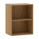 2-Cube Bookcase Floor Standing Open Bookshelf with 5-Position Adjustable Shelf by LJGDeals