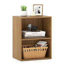 2-Cube Bookcase Floor Standing Open Bookshelf with 5-Position Adjustable Shelf by LJGDeals