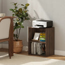 2-Cube Bookshelf with Adjustable Shelf - Dark Walnut by LJGDeals