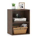 2-Cube Bookshelf with Adjustable Shelf - Dark Walnut by DirectDeals