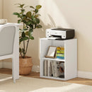 2-Cube Bookcase Set of 2 Floor Standing Open Bookshelf w/ 5-Position Adjustable Shelf by LJGDeals