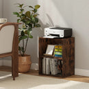 2-Cube Bookcase Set of 2 Floor Standing Open Bookshelf w/ 5-Position Adjustable Shelf by LJGDeals