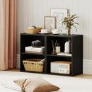2-Cube Bookcase Set of 2 Floor Standing Open Bookshelf w/ 5-Position Adjustable Shelf by LJGDeals