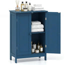 Bathroom Floor Storage Double Door Cupboard Cabinet by LJGDeals