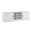 2-Door Shoe Bench Storage Cabinet with Adjustable Shelves by LJGDeals