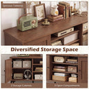 2-Door TV Stand for TVs up to 65 Inch Mid Century Modern Entertainment Center by DirectDeals