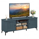2-Door TV Stand for TVs up to 65 Inch Mid Century Modern Entertainment Center by DirectDeals
