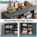 2-Door TV Stand for TVs up to 65 Inch Mid Century Modern Entertainment Center by DirectDeals