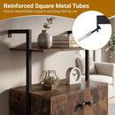 2-Door Wall Mount Bookshelf with Storage Cabinet by LJGDeals