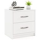 2 Drawer Nightstand with Storage for Living Room by LJGDeals