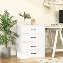 2-Drawer Stackable Horizontal Storage Cabinet Dresser Chest with Handles by LJGDeals