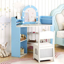 2-In-1 Kids Vanity Set with Lights for Toddlers 3+ Years Old by LJGDeals