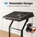 2 Layer Professional Audio Rack Mount with Adjustable Crossbars by LJGDeals