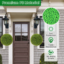 2 PCS 20 Inch Artificial Plant Boxwood Topiary Ball-M