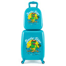 2 PCS Kid Luggage Set With Spinner Wheels for Children Boys Girls by DirectDeals